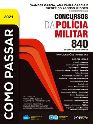 cover image of Como passar em concursos da Polícia Militar